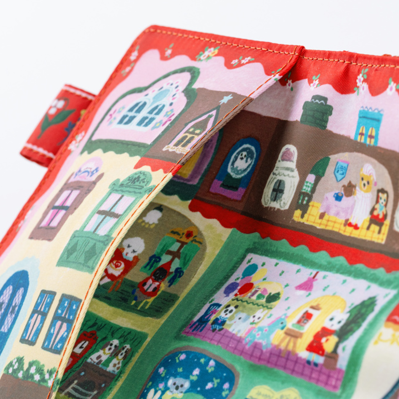 Hobonichi Cover Yumi Kitagishi: White Cat House (A6)