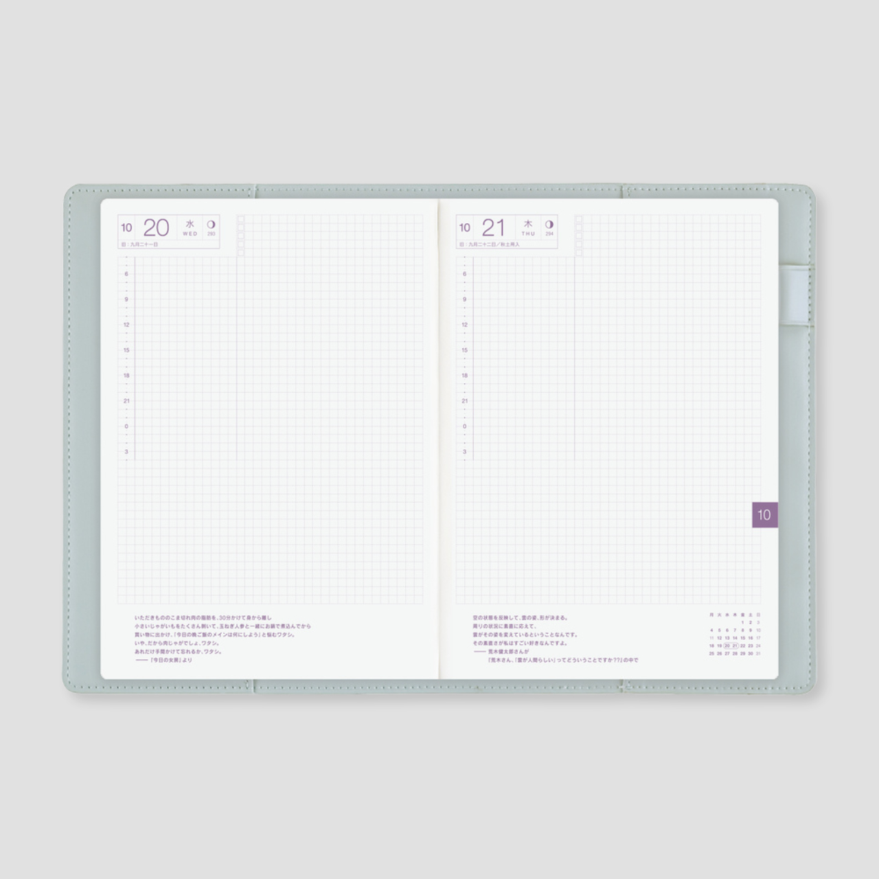 Hobonichi Cover Only is Not Lonely: Ramune (A5)