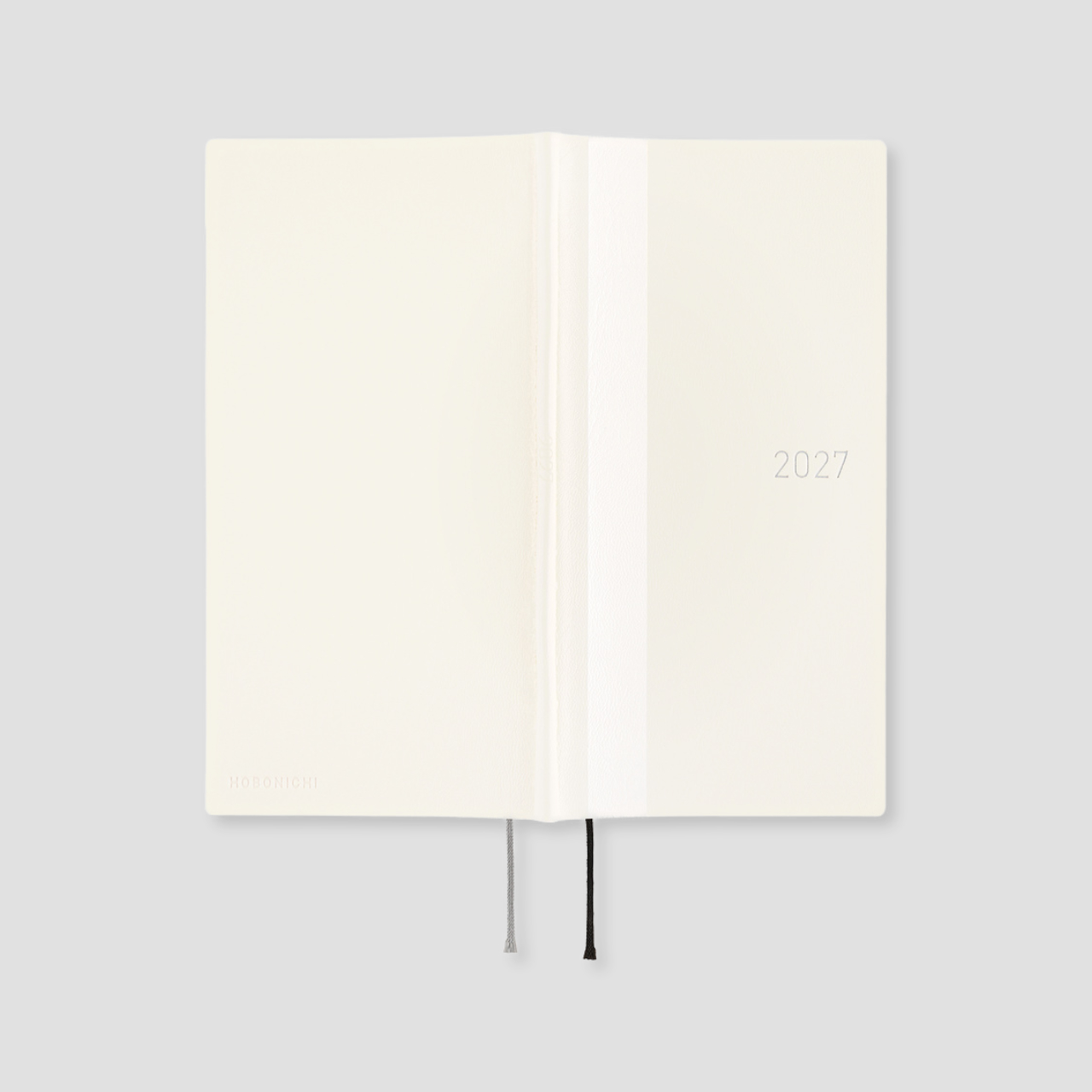 Hobonichi Taschenplaner 2027 Weeks White Line: Ivory (engl.)