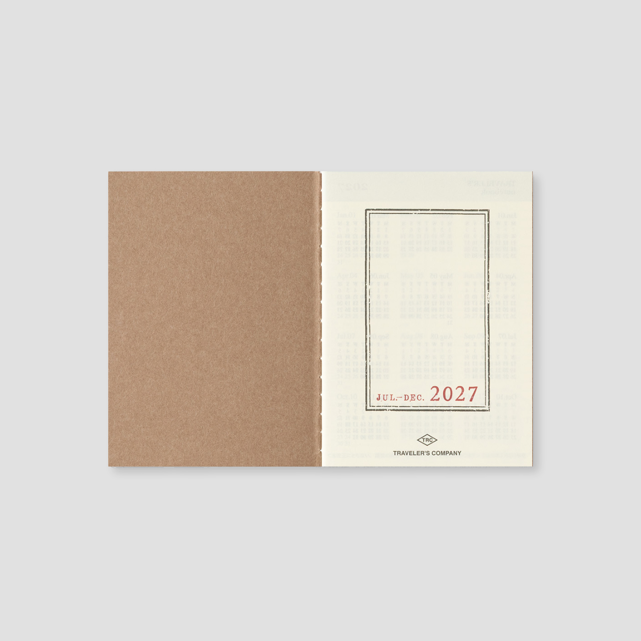 Traveler's Notebook Passport 2027 Weekly Planner