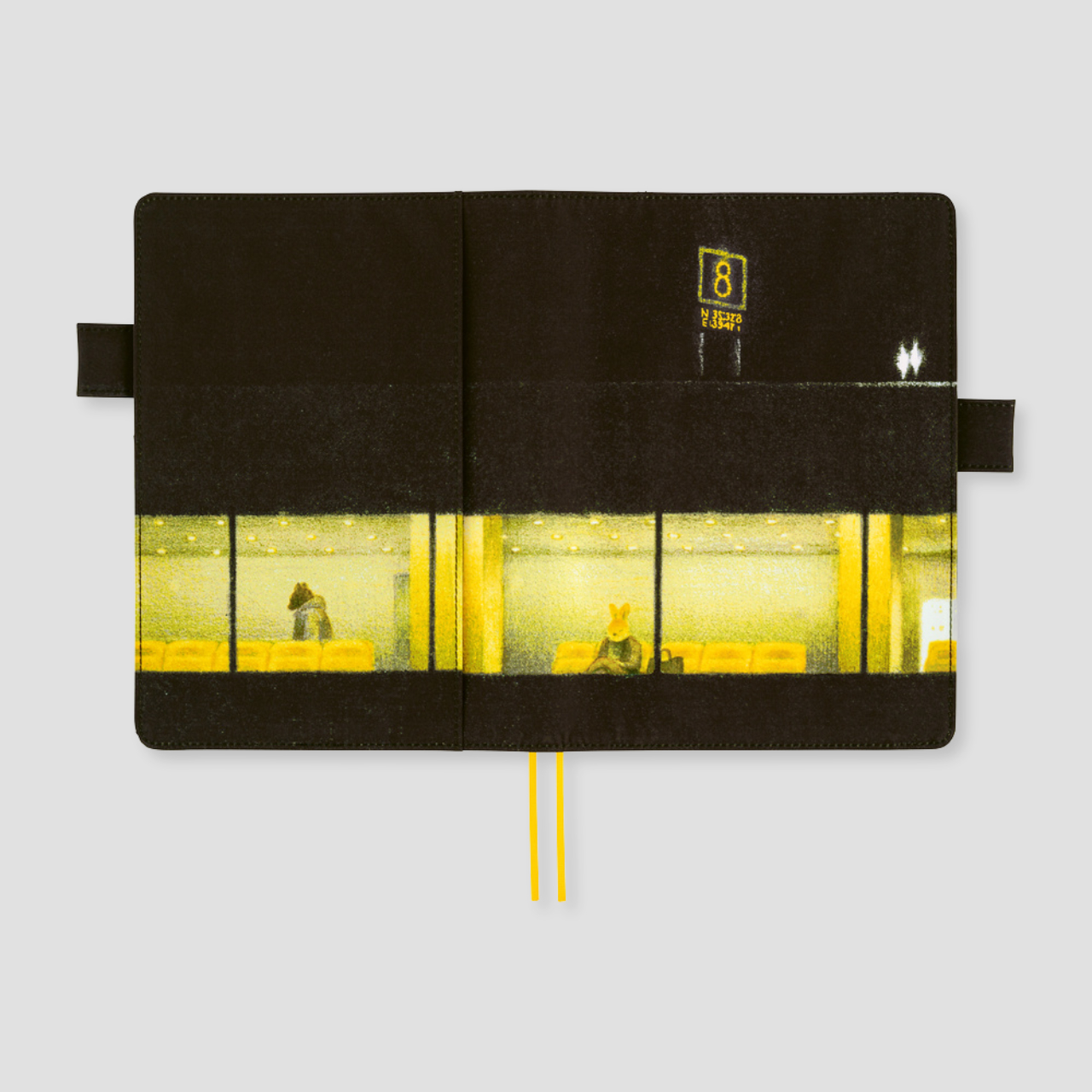 Hobonichi Cover Akiko Miyakoshi: An Airport at Night (A5)