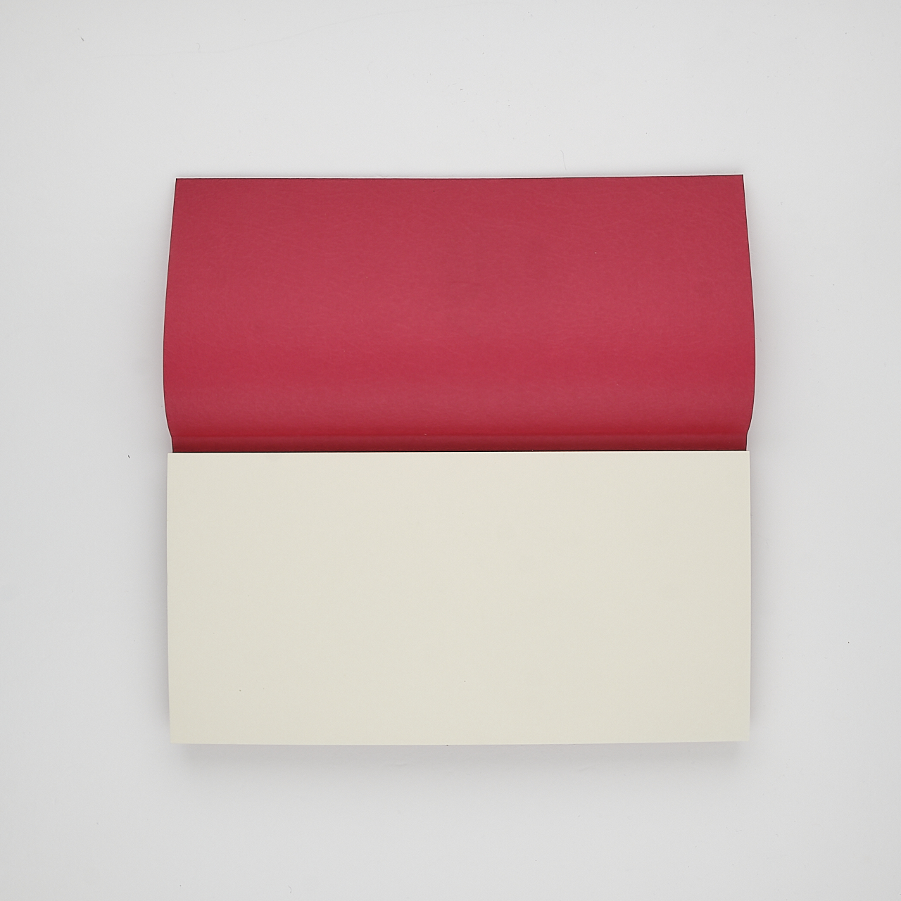 Italian Notepad long red