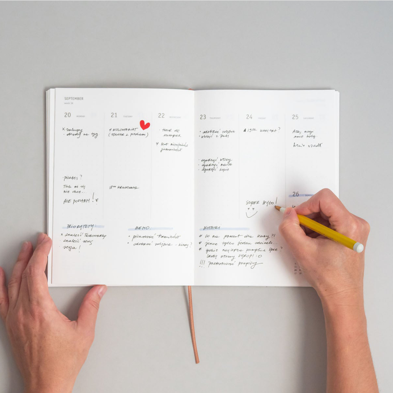 Papierniczeni Planner 2027 Klasyk ski