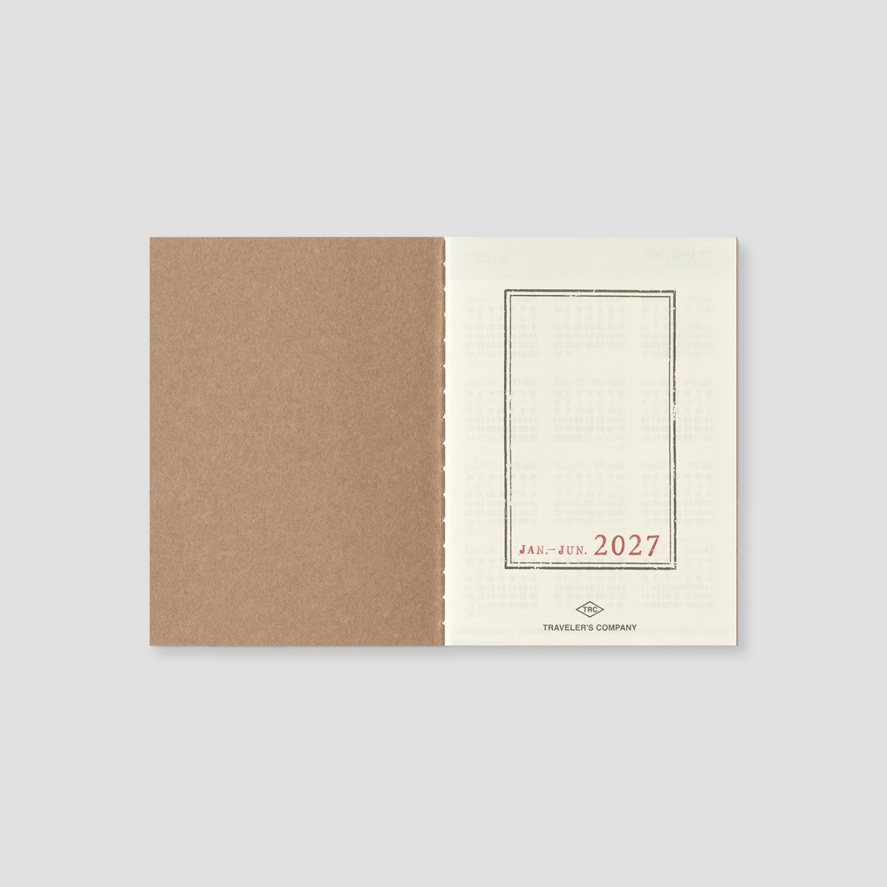 Traveler's Notebook Passport 2027 Weekly Planner