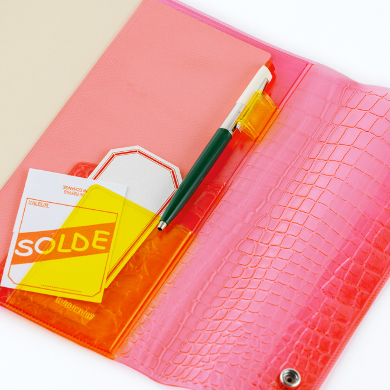 Hobonichi Cover beautiful people: Nothing to Hide - Pink (A5)