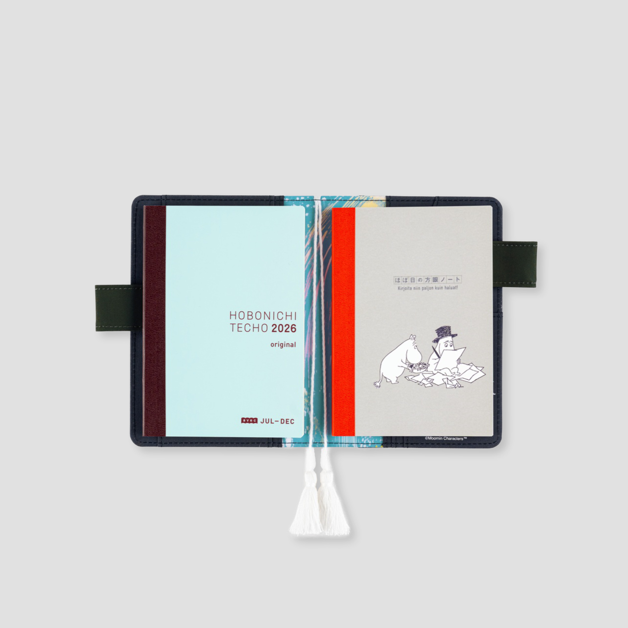 Hobonichi Moomin: Notebook squared - Moomin (A6)