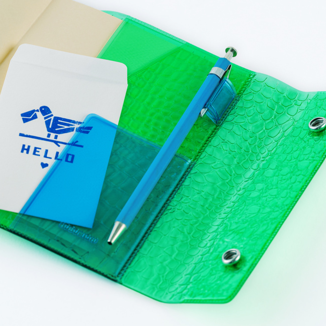 Hobonichi Cover beautiful people: Nothing to Hide - Green (A6)