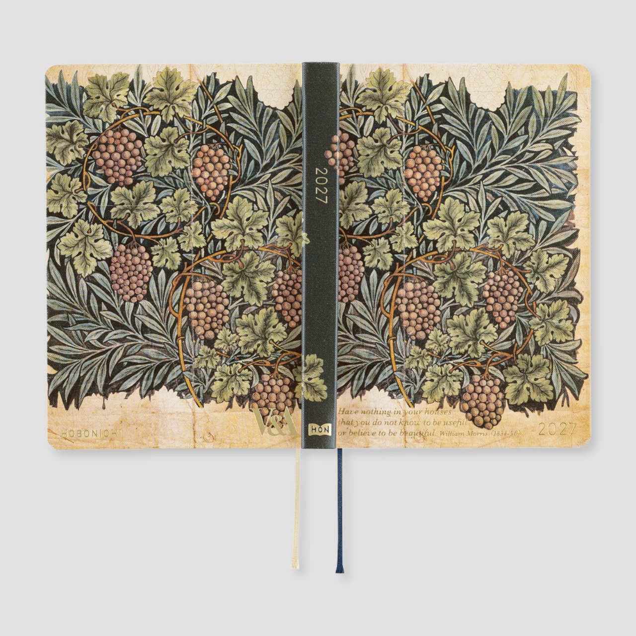 Hobonichi Planner 2027 HON V&A Series: Vine (A5, eng.)