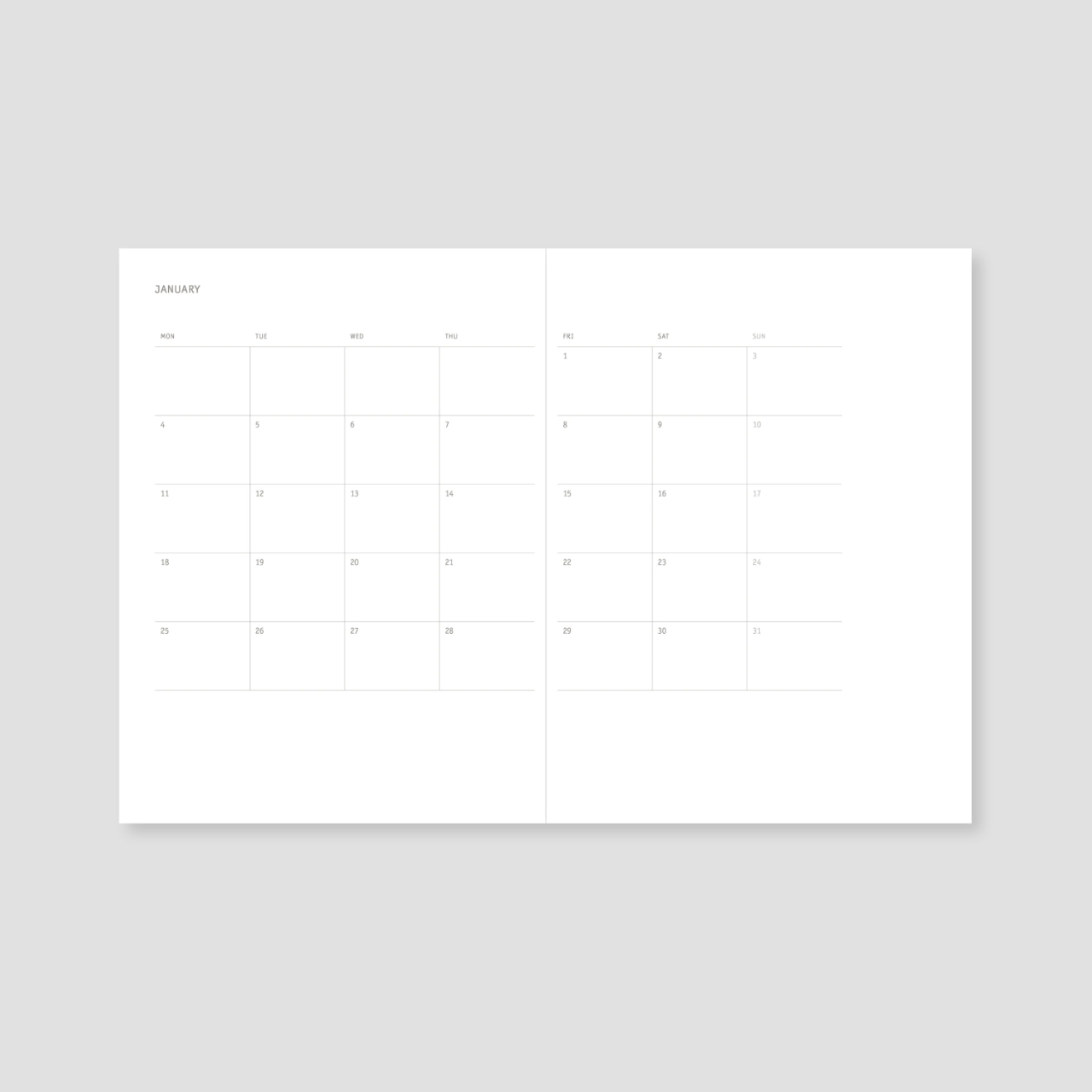 Papierniczeni Planner 2027 Klasyk tomat