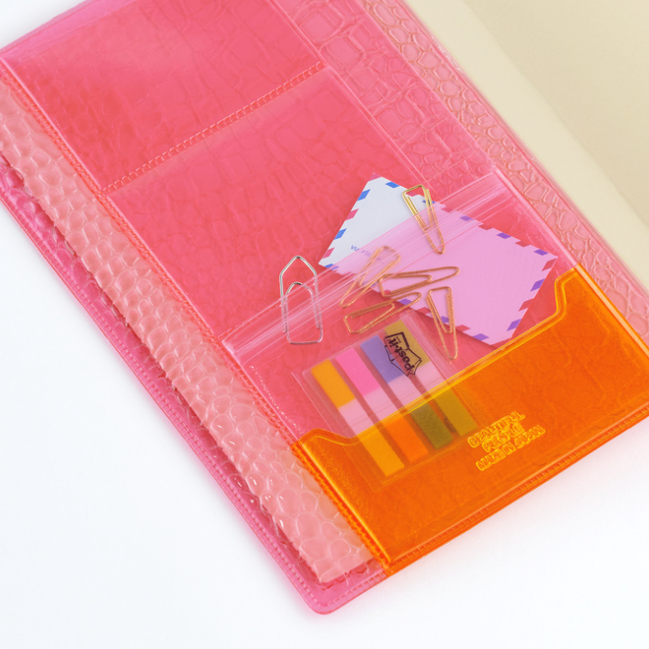 Hobonichi Cover beautiful people: Nothing to Hide - Pink (A5)
