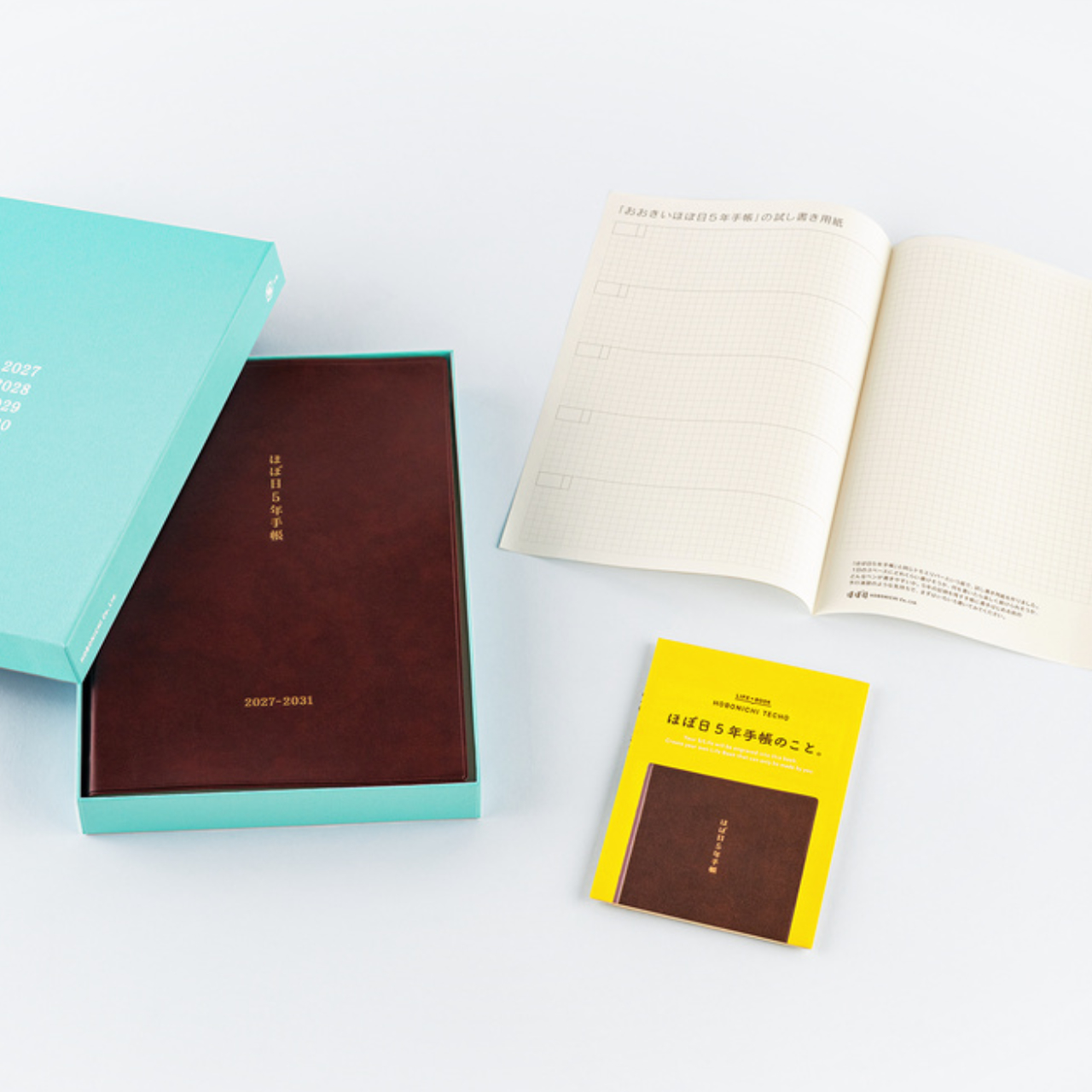 Hobonichi 5-Year Techo Japanese Book (2027-2031, A5, jap.)