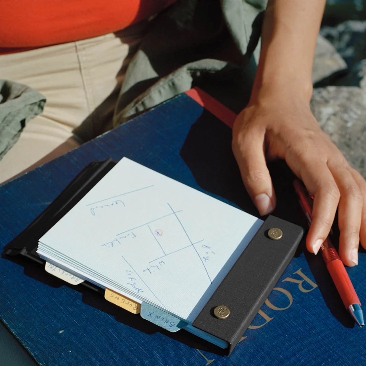 Postalco Snap Pad Faded Black (A6)