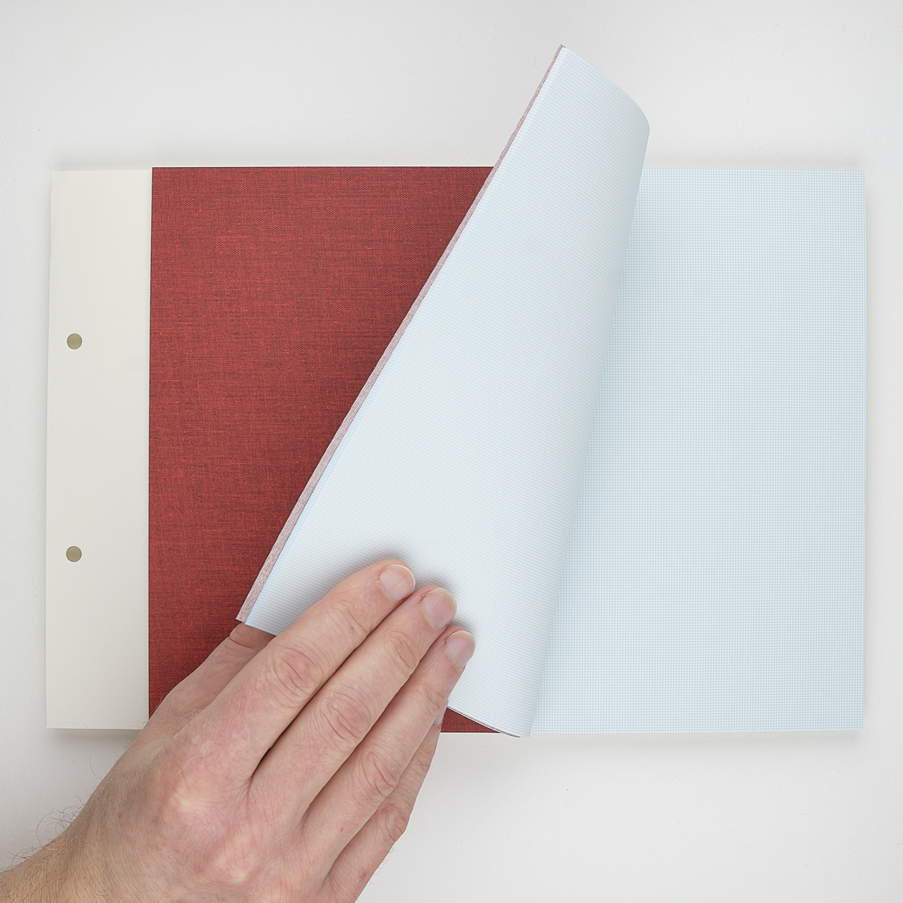 Postalco Snap Memo Pad Red Melange (A4)
