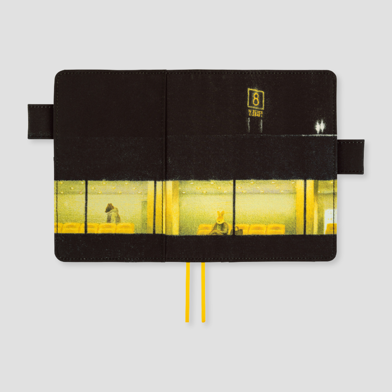 Hobonichi Cover Akiko Miyakoshi: An Airport at Night (A6)