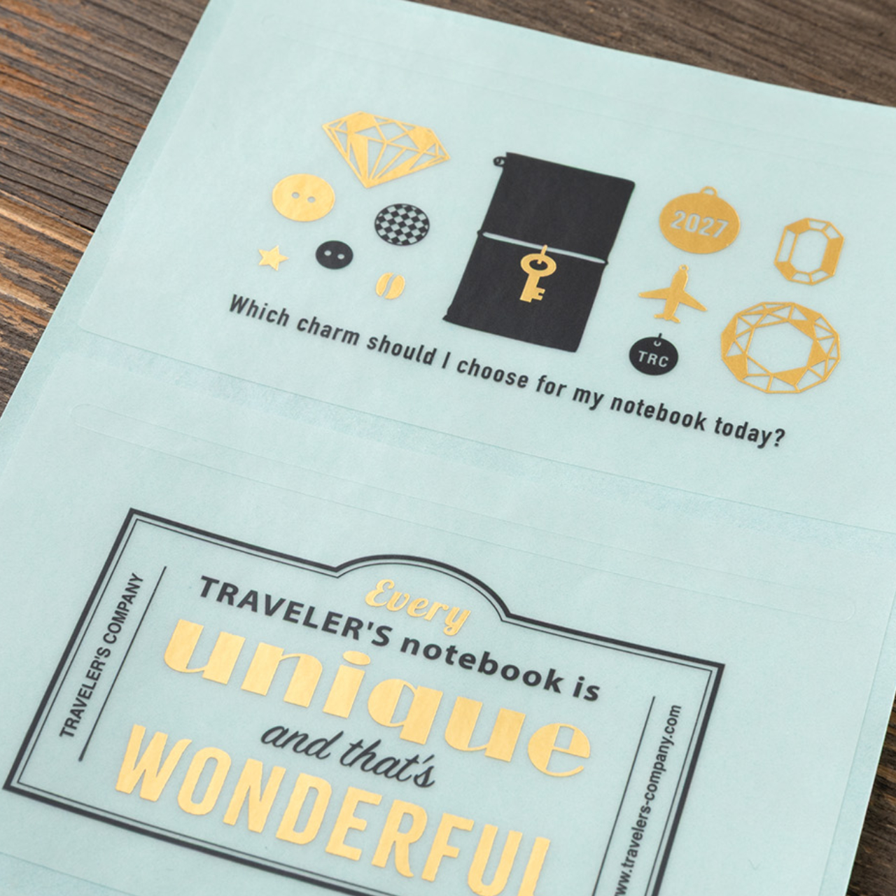 Traveler's Notebook 2027 Customize Sticker Set