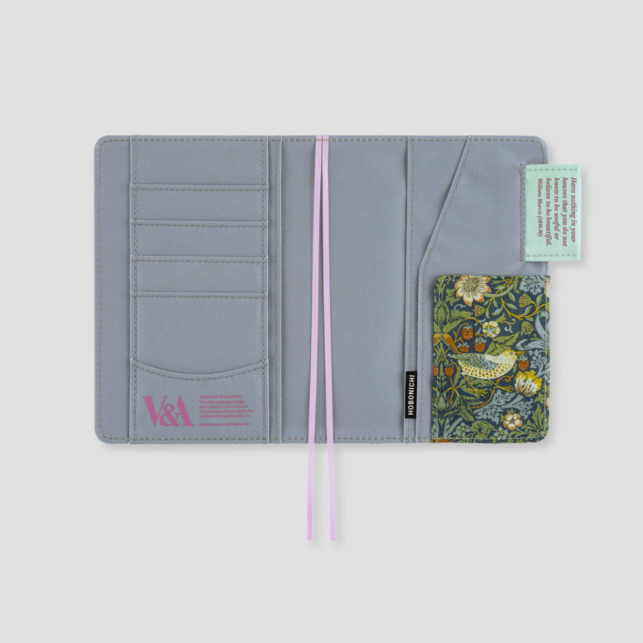 Hobonichi Cover V&A Series: Strawberry Thief (A6)