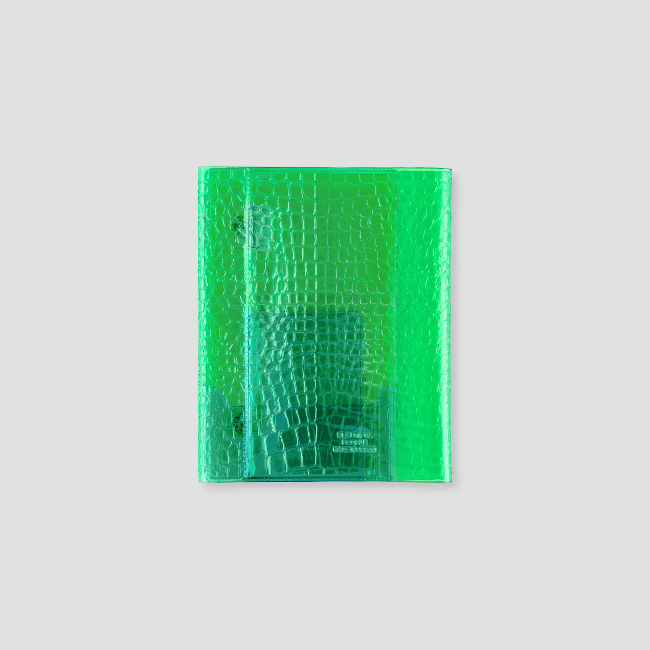 Hobonichi Cover beautiful people: Nothing to Hide - Green (A6)