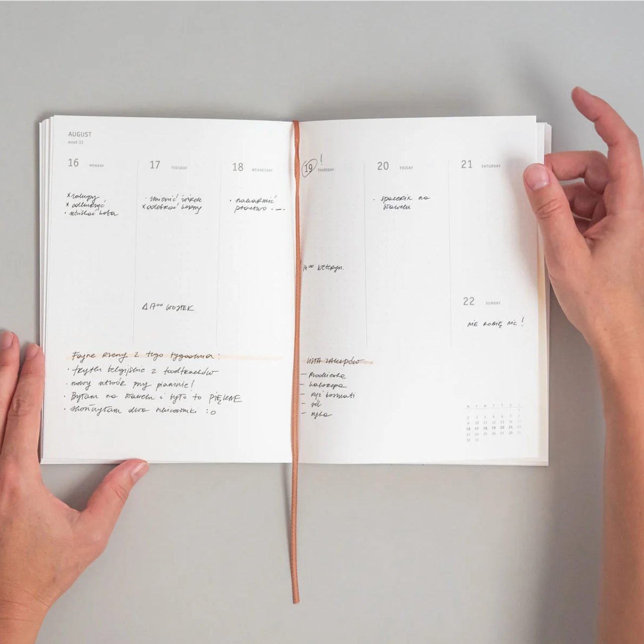 Papierniczeni Planner 2027 Klasyk ski