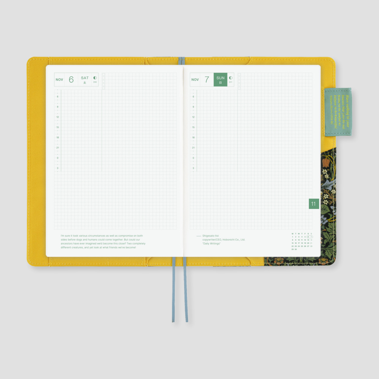 Hobonichi Cover V&A Series: Blackthorn (A5)