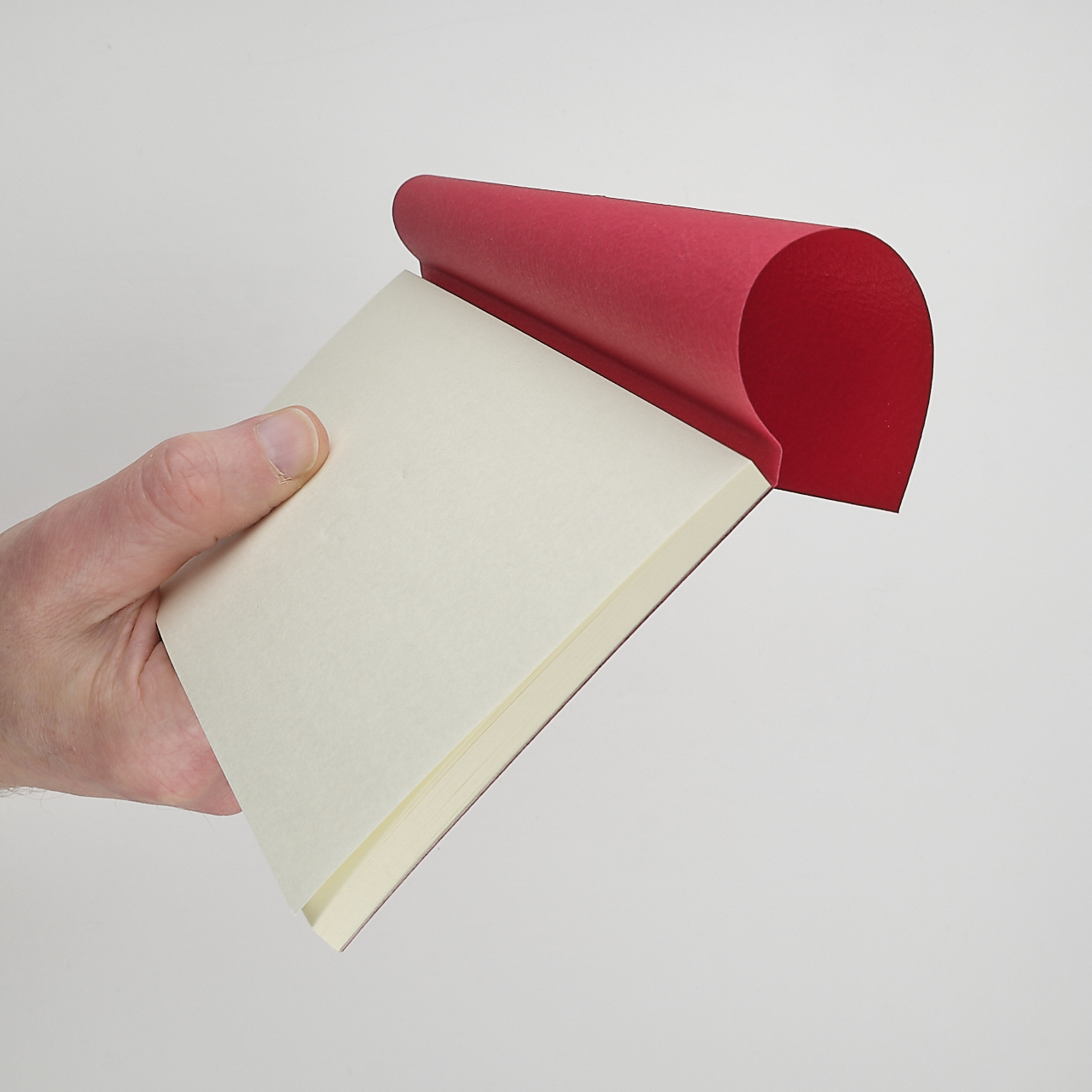 Italian Notepad long red