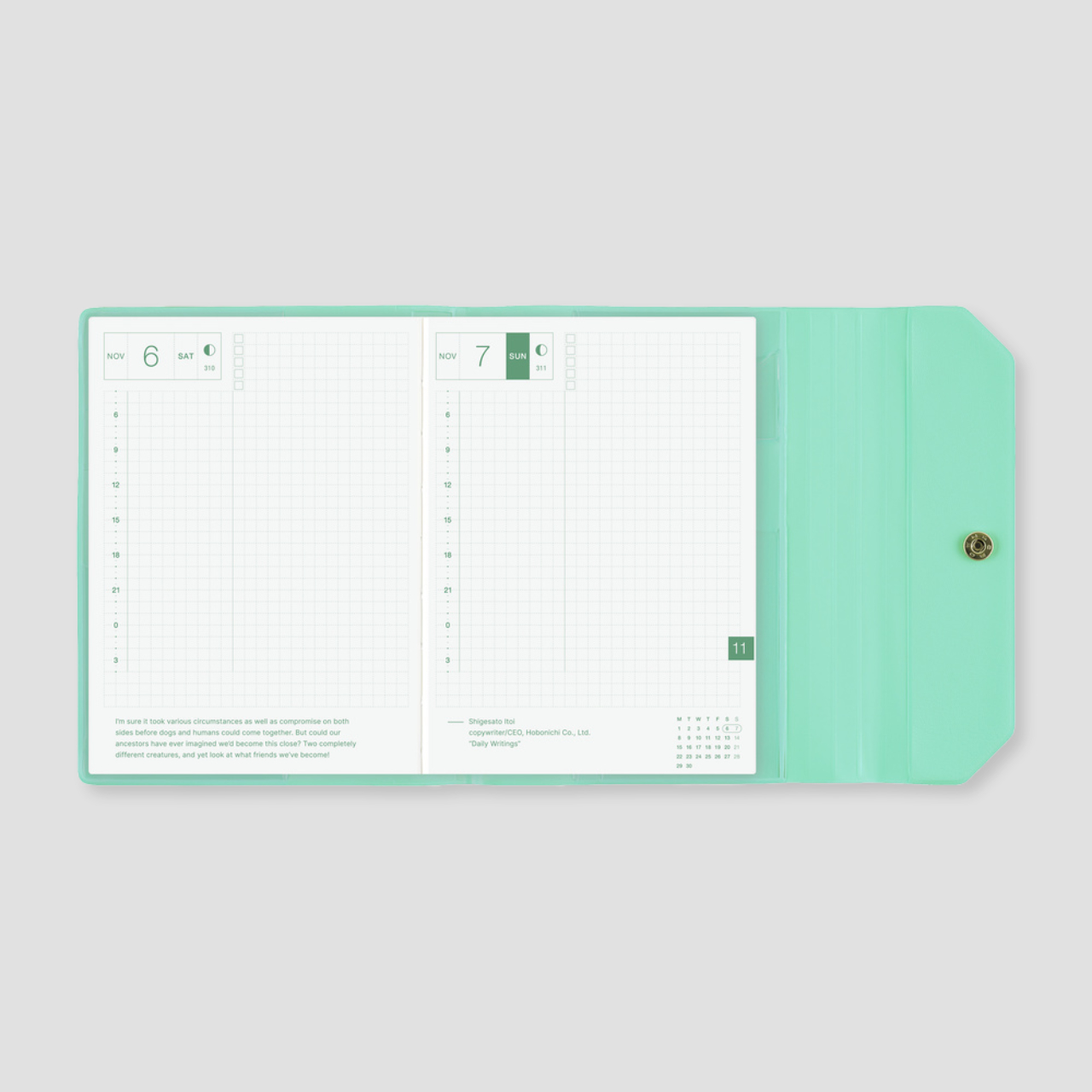 Hobonichi Cover Alettone: Sweets (A6)