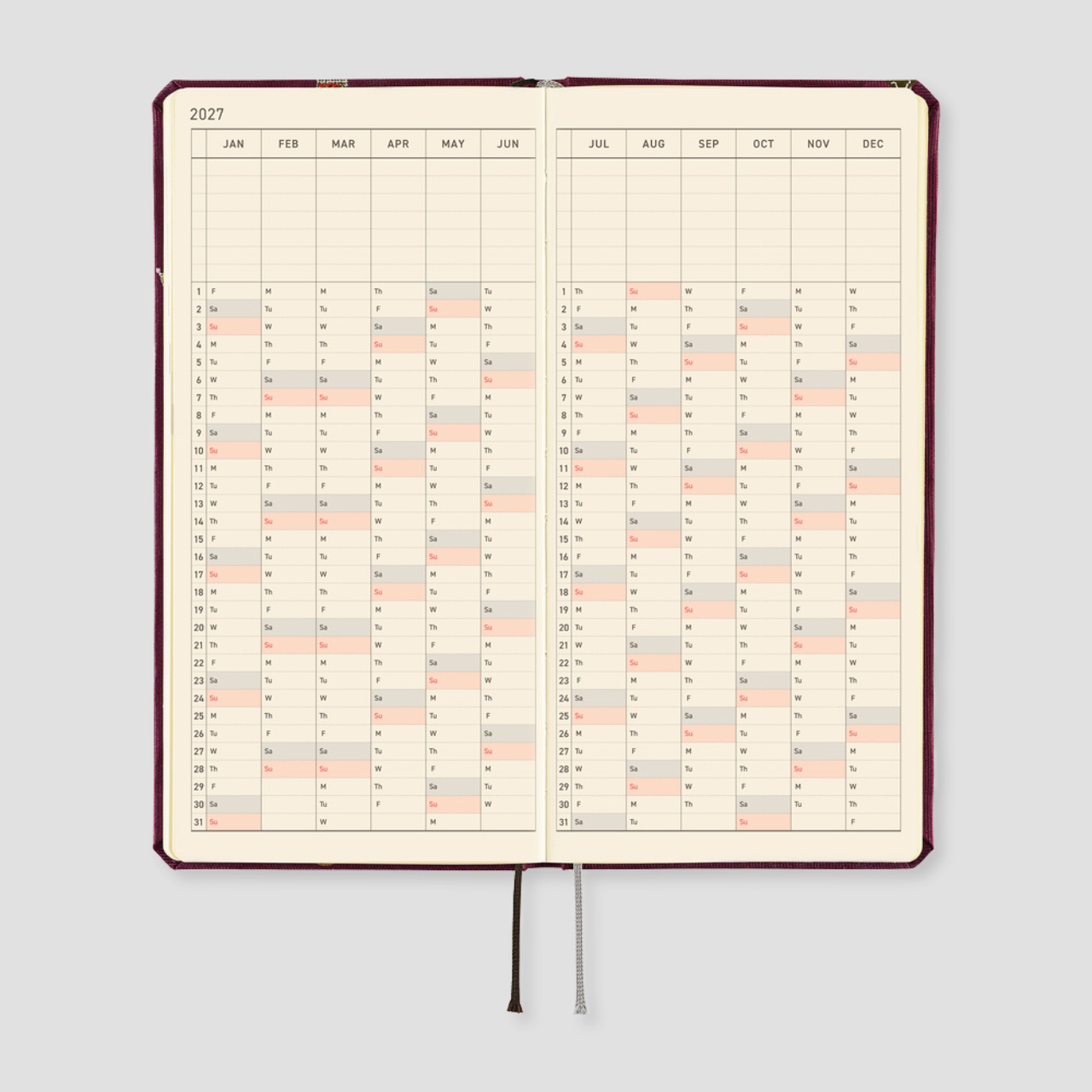 Hobonichi Taschenplaner 2027 Weeks V&A Series: Welcome to the V&A (engl.)