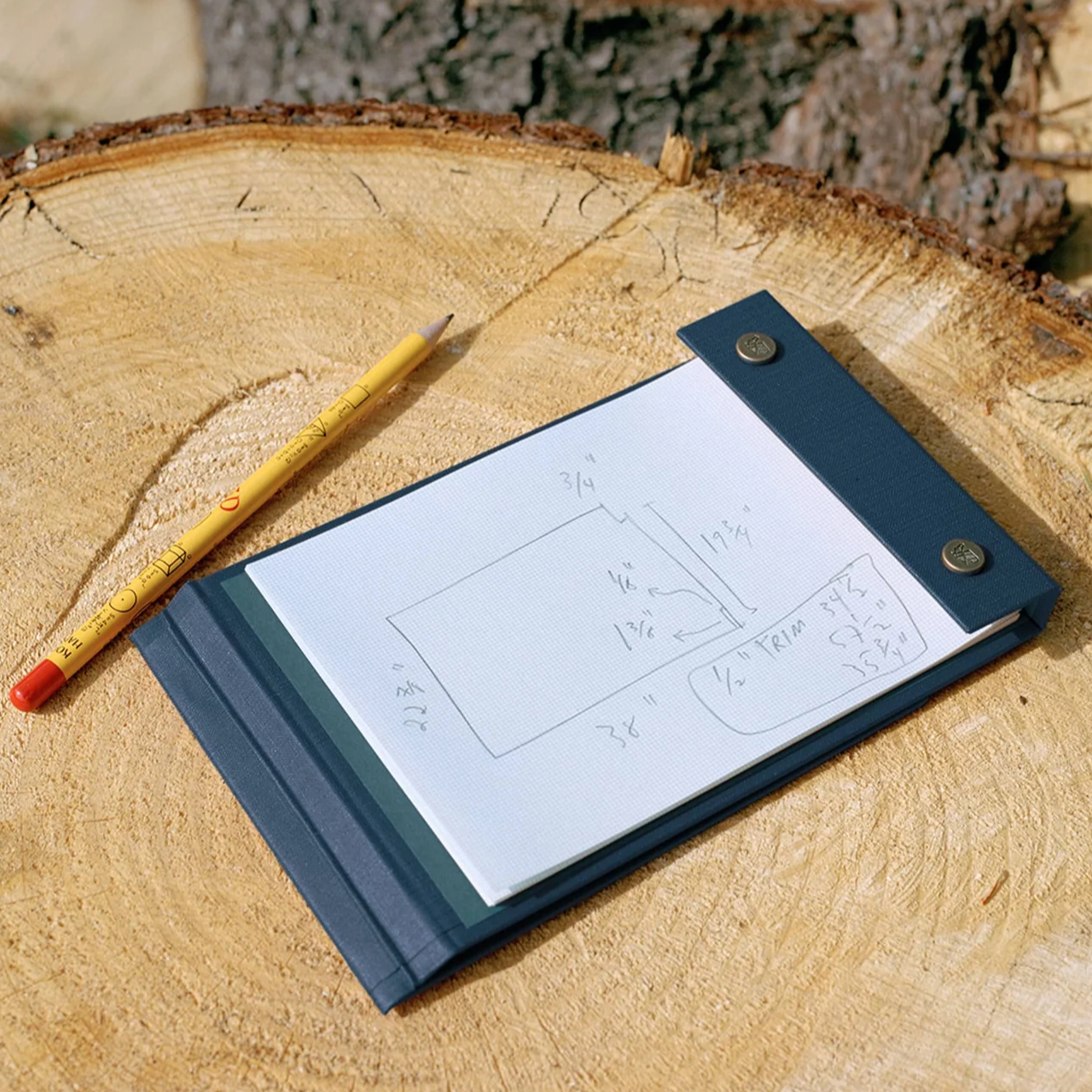 Postalco Snap Pad Dunkelblau (A6)