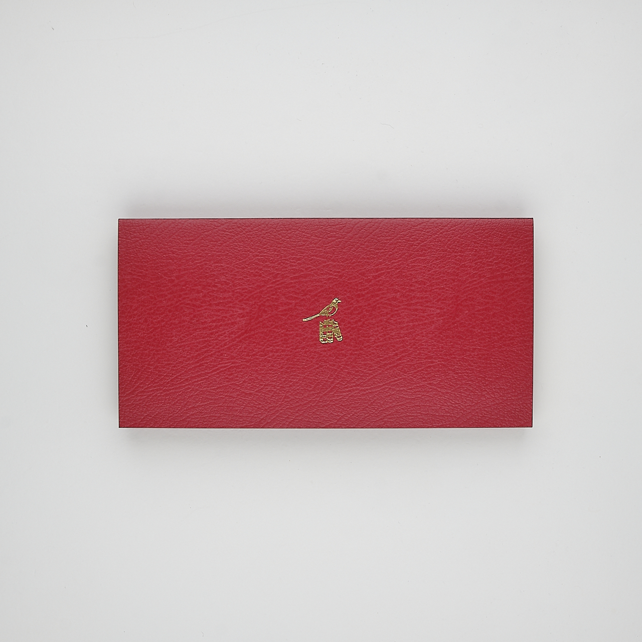 Italian Notepad long red