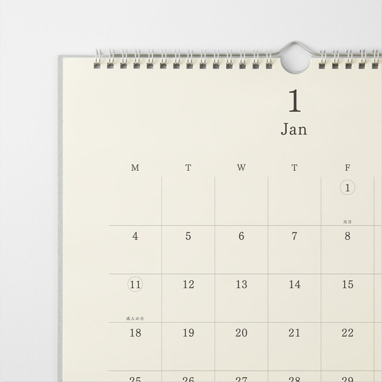 MD Product Wandkalender mit Bleistift 2027