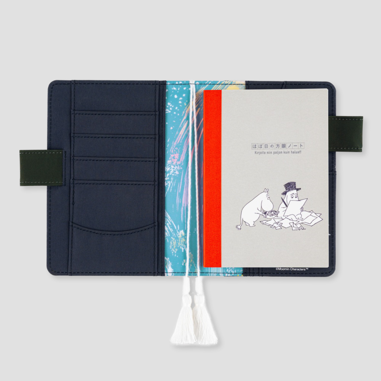 Hobonichi Moomin: Notebook squared - Moomin (A5)