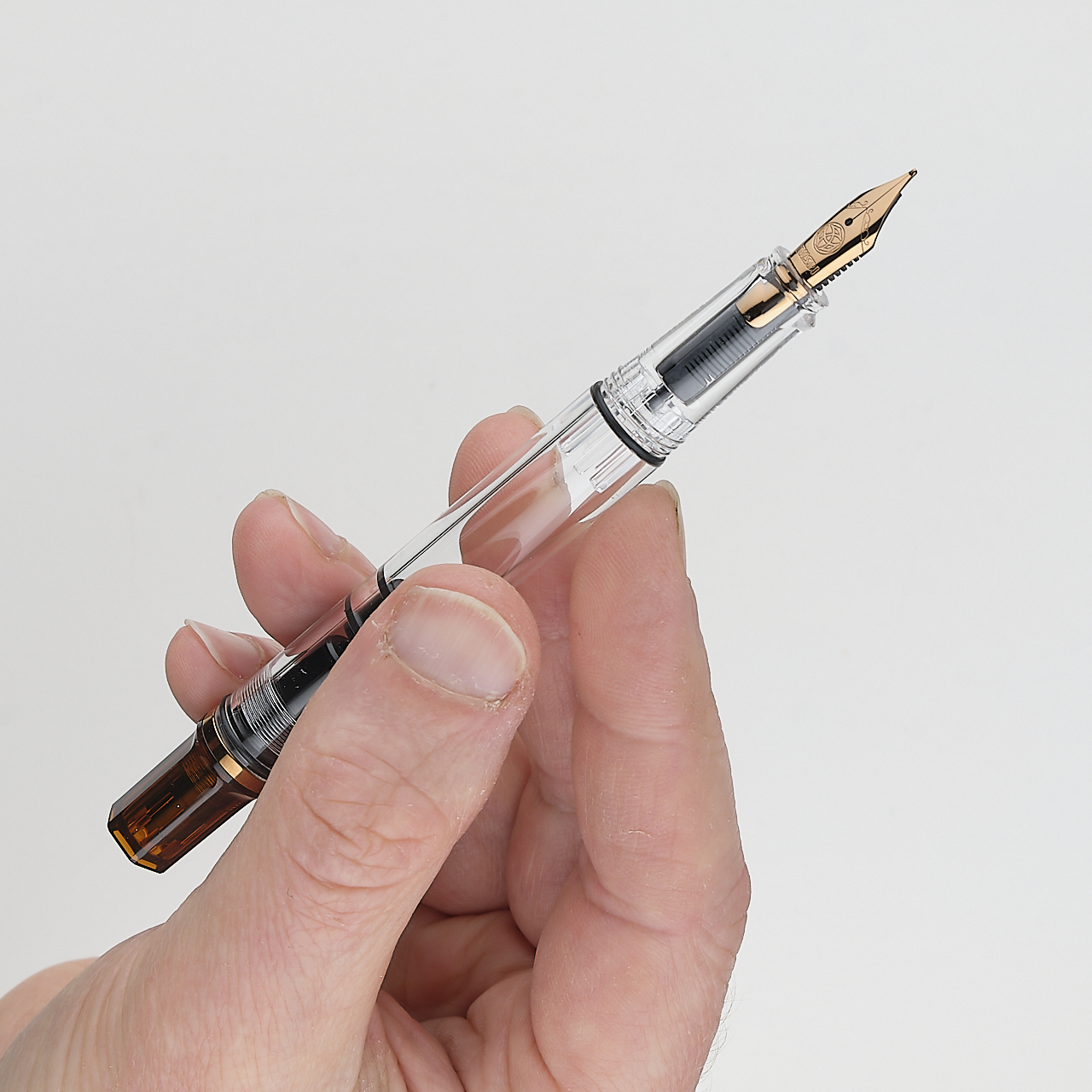 TWSBI Kolbenfüller ECO Rootbeer mit Bronze (EF)