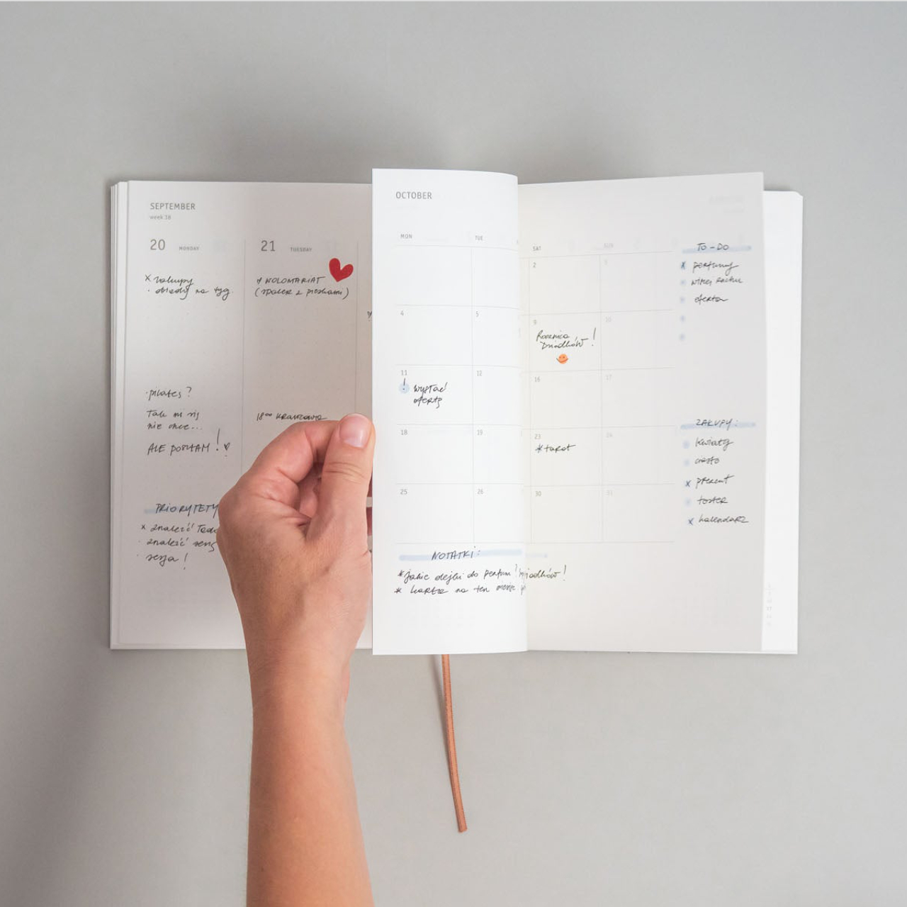 Papierniczeni Planner 2027 Klasyk tomat