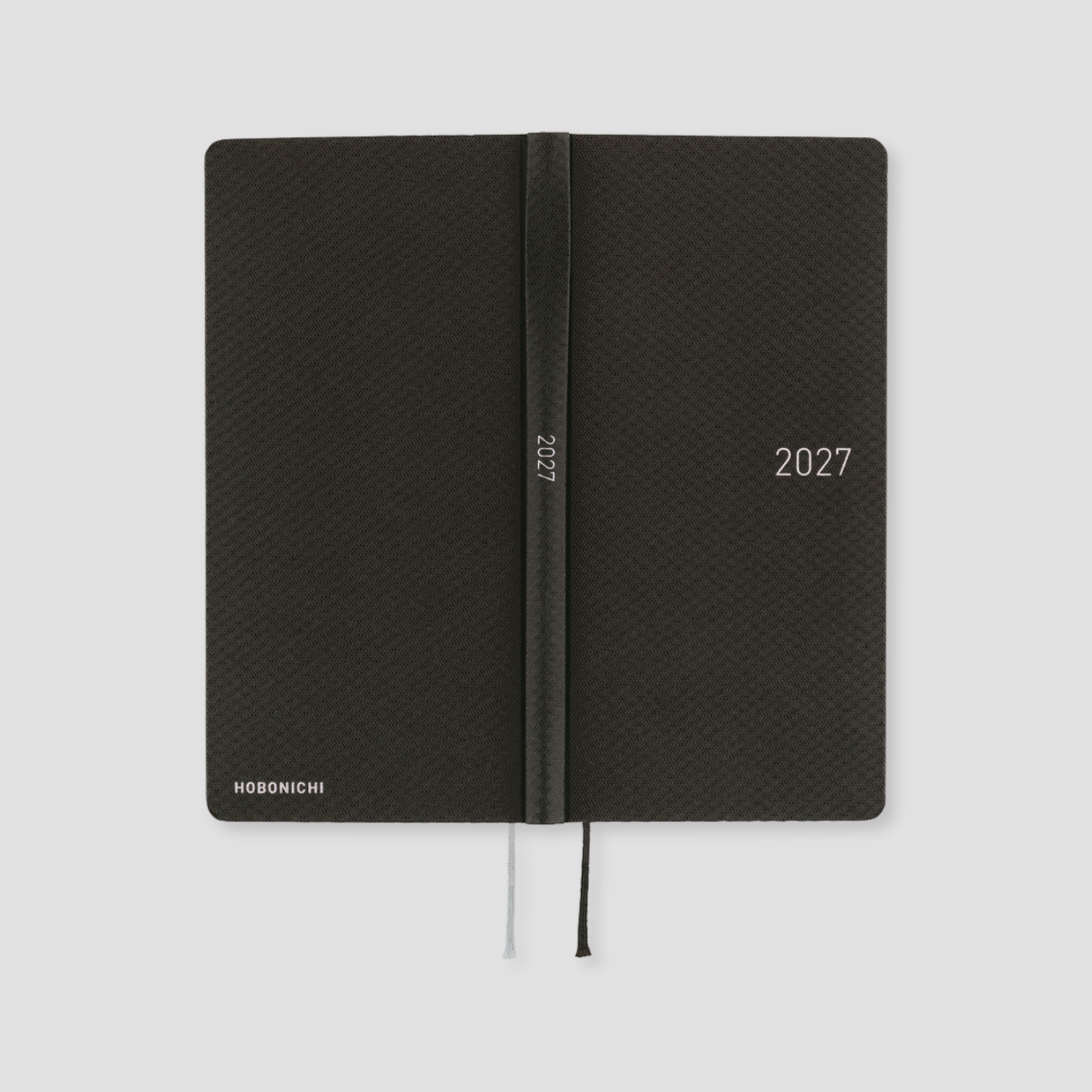 Hobonichi Taschenplaner 2027 Weeks Paper Series: Black Argyle (engl.)