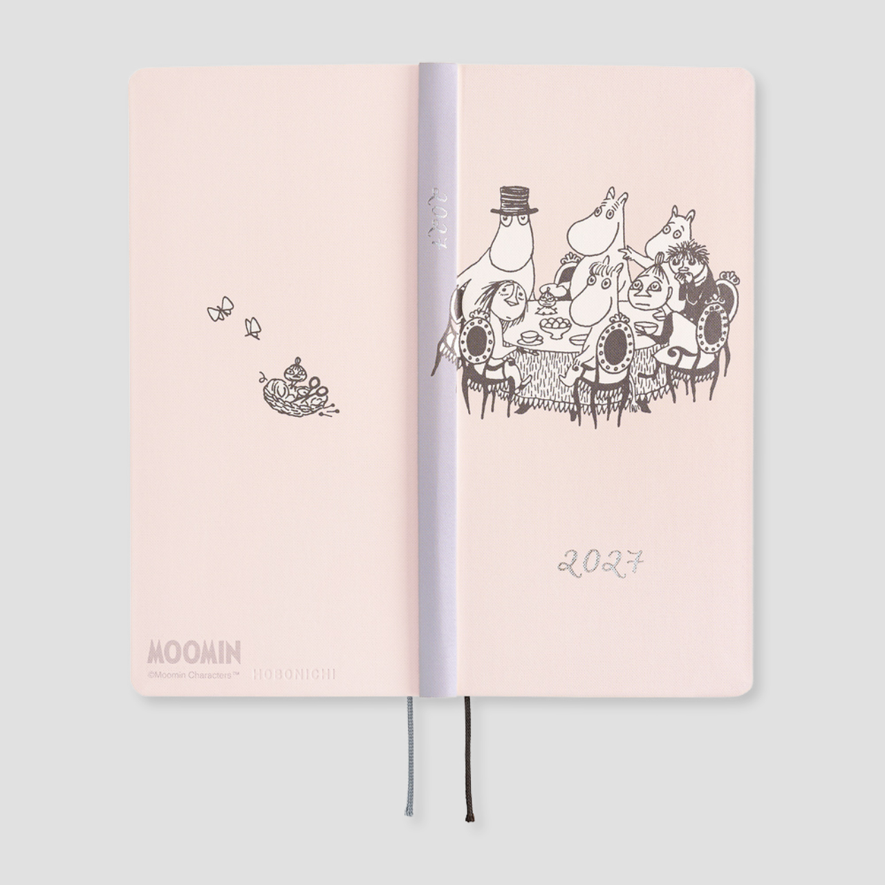 Hobonichi Taschenplaner 2027 Weeks Moomin: At the Table (engl.)