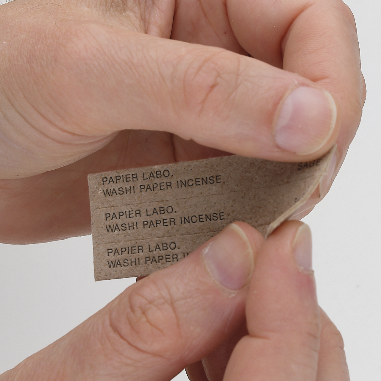 Papier Labo Washi Paper Incense - Green, Sage
