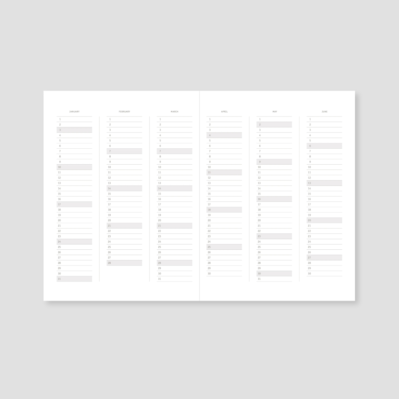 Papierniczeni Planner 2027 Klasyk tomat